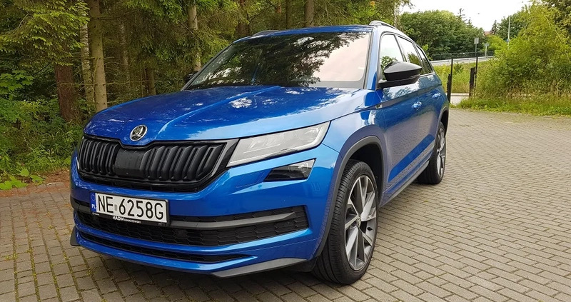 Skoda Kodiaq cena 145900 przebieg: 156000, rok produkcji 2019 z Bolków małe 529